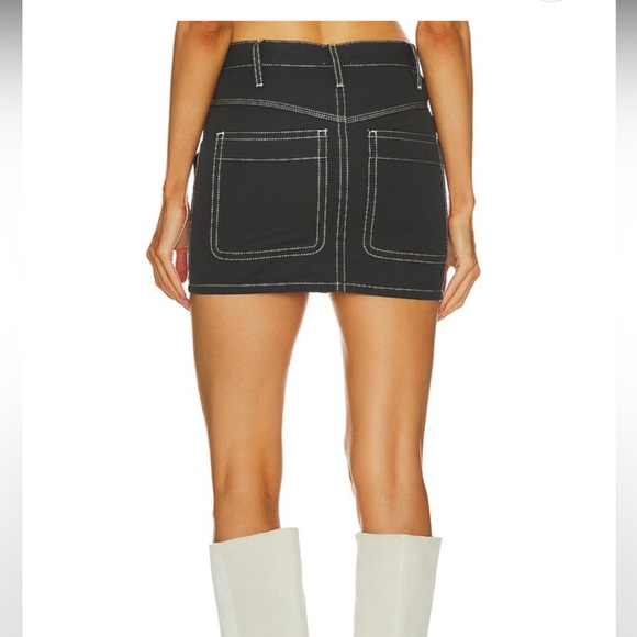 ISABEL MARANT Dilda Skirt in Faded Black FR36 - Picture 2 of 7